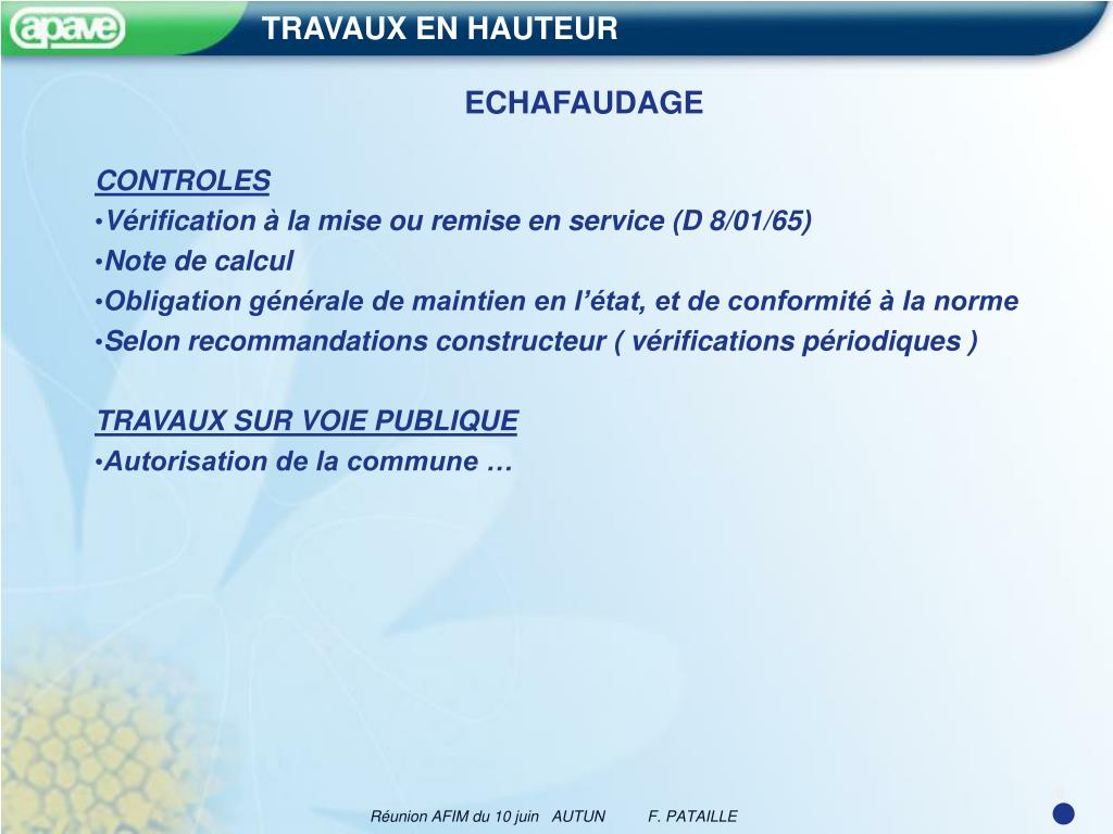 Comprendre les classes d'échafaudages Questions de Comprendre les classes d'échafaudages Questions de