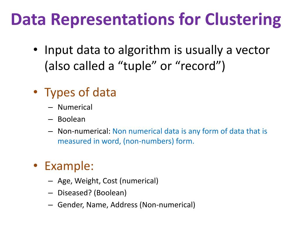PPT Clustering of nonnumerical data PowerPoint Presentation, free