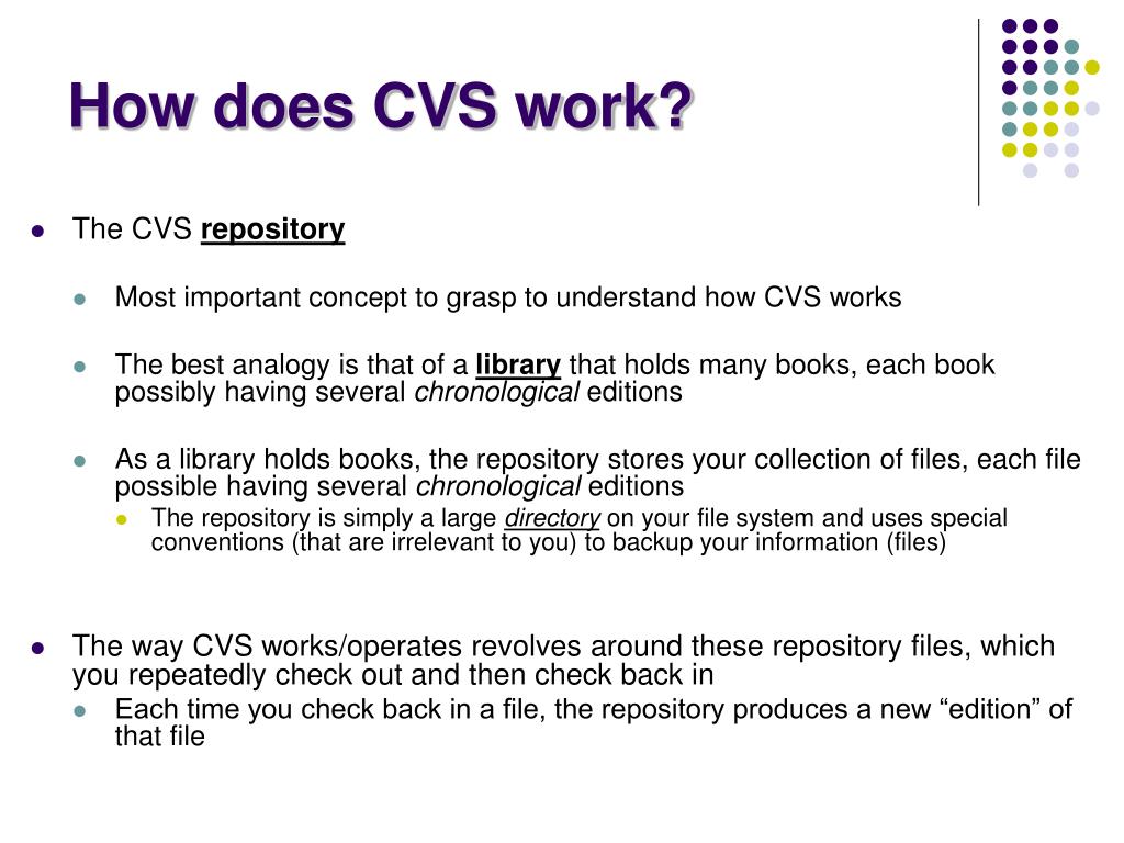 PPT A Short Introduction to CVS PowerPoint Presentation, free download ID374618