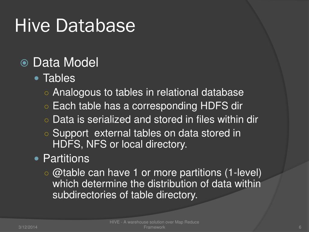 PPT HIVE PowerPoint Presentation, free download ID375503