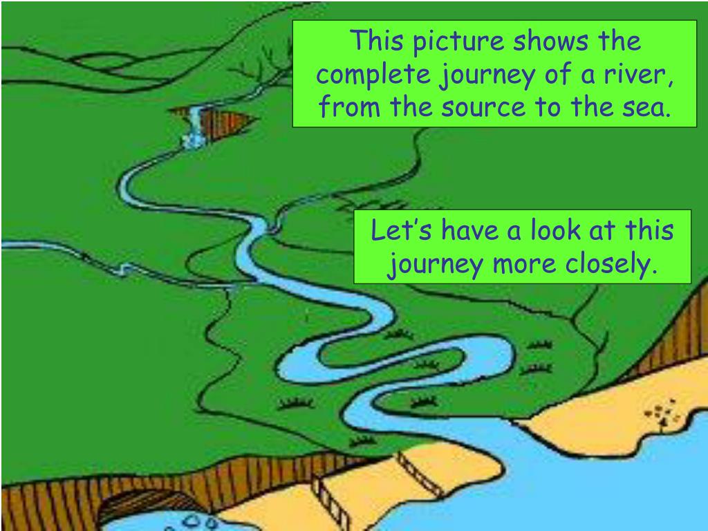 PPT The Journey of a River PowerPoint Presentation, free download