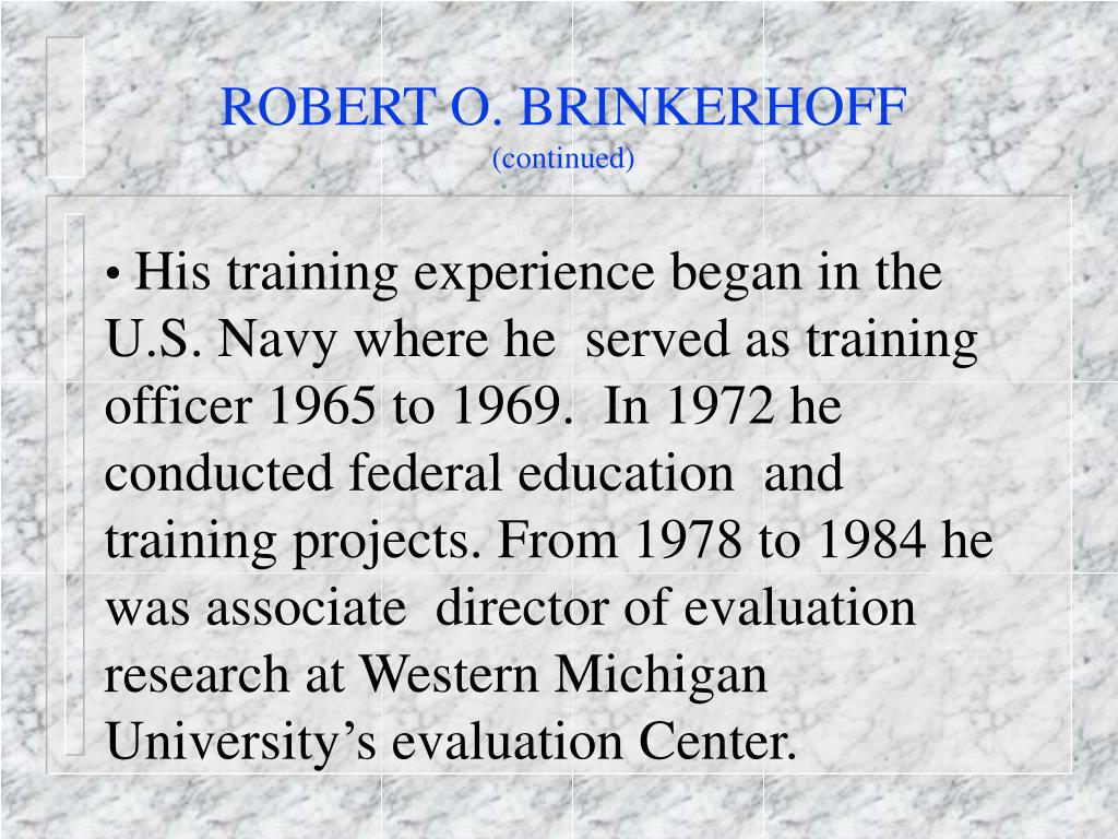 PPT BRINKERHOFF’S PowerPoint Presentation, free download ID377645