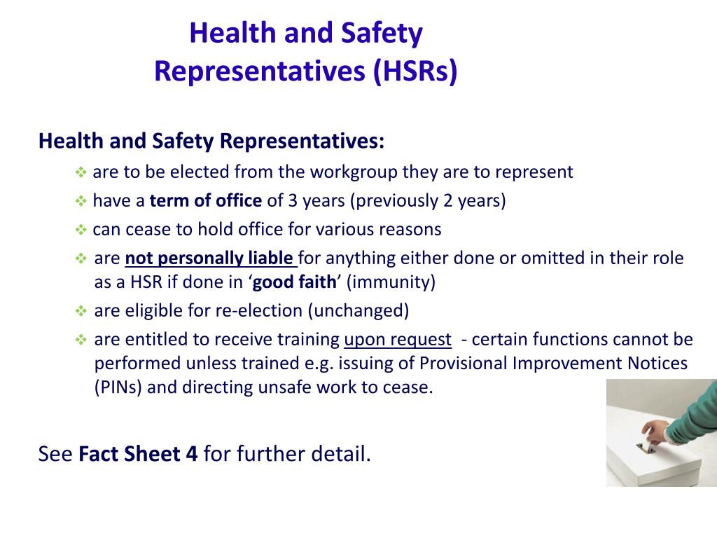 PPT Module 5 Health and Safety Representatives and Health and Safety Committees PowerPoint