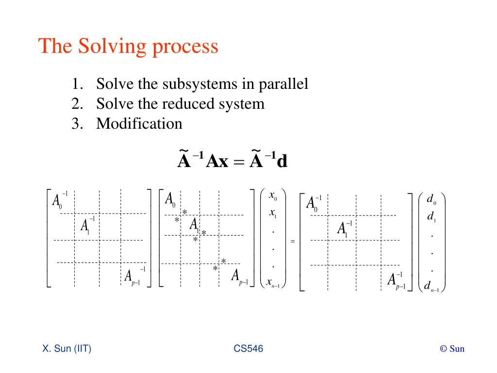 PPT Parallel Algorithm Design Case Study Tridiagonal