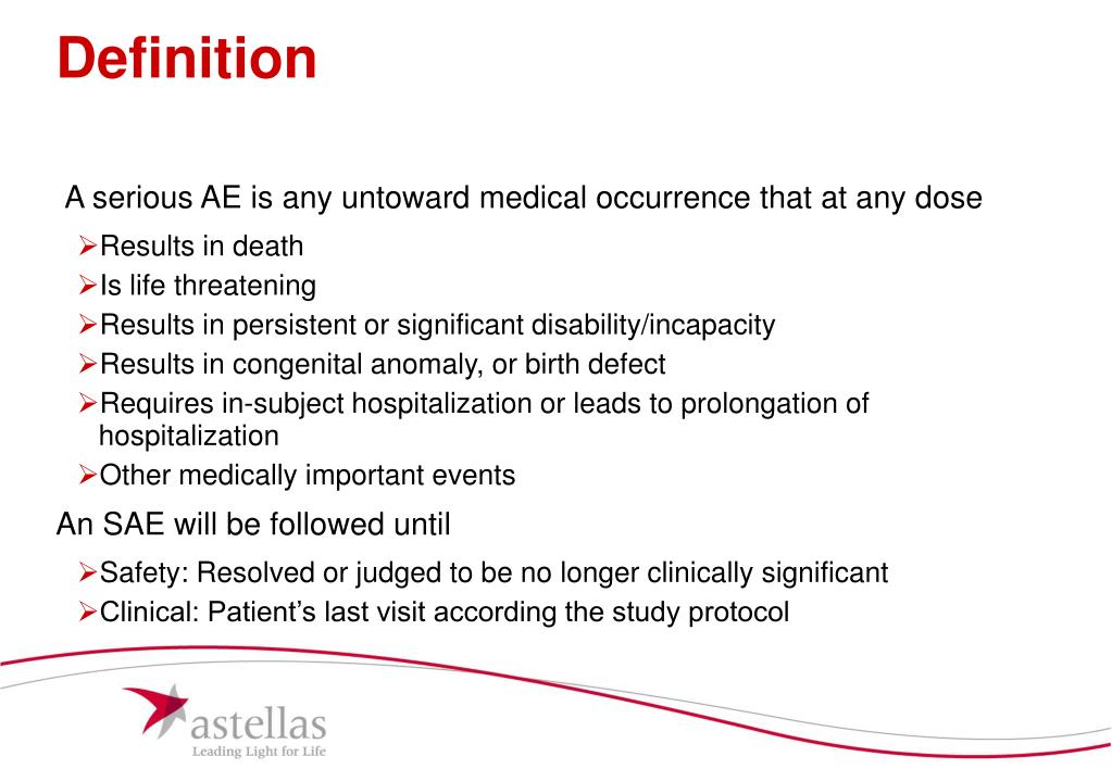 PPT SAE Reconciliation How to handle ‘a waterfall’ of SAEs