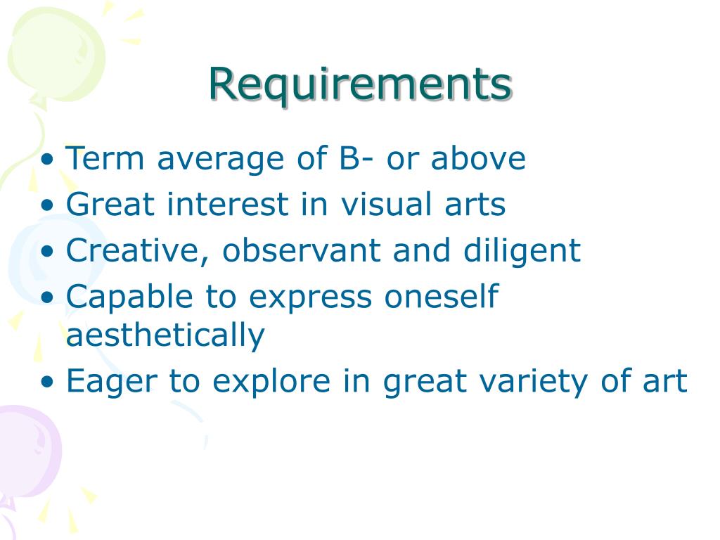 PPT Visual Arts PowerPoint Presentation ID38016