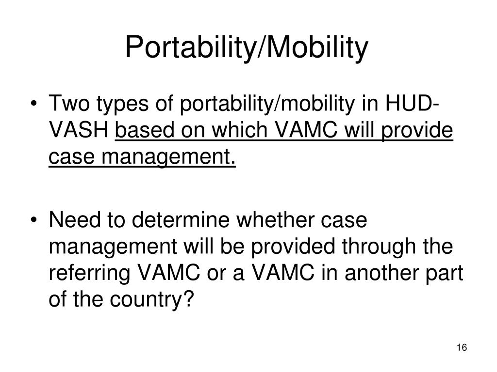 PPT HUDVASH Operating Requirements PowerPoint Presentation, free