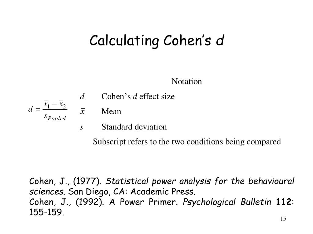 PPT Statistical Power And Sample Size Calculations PowerPoint