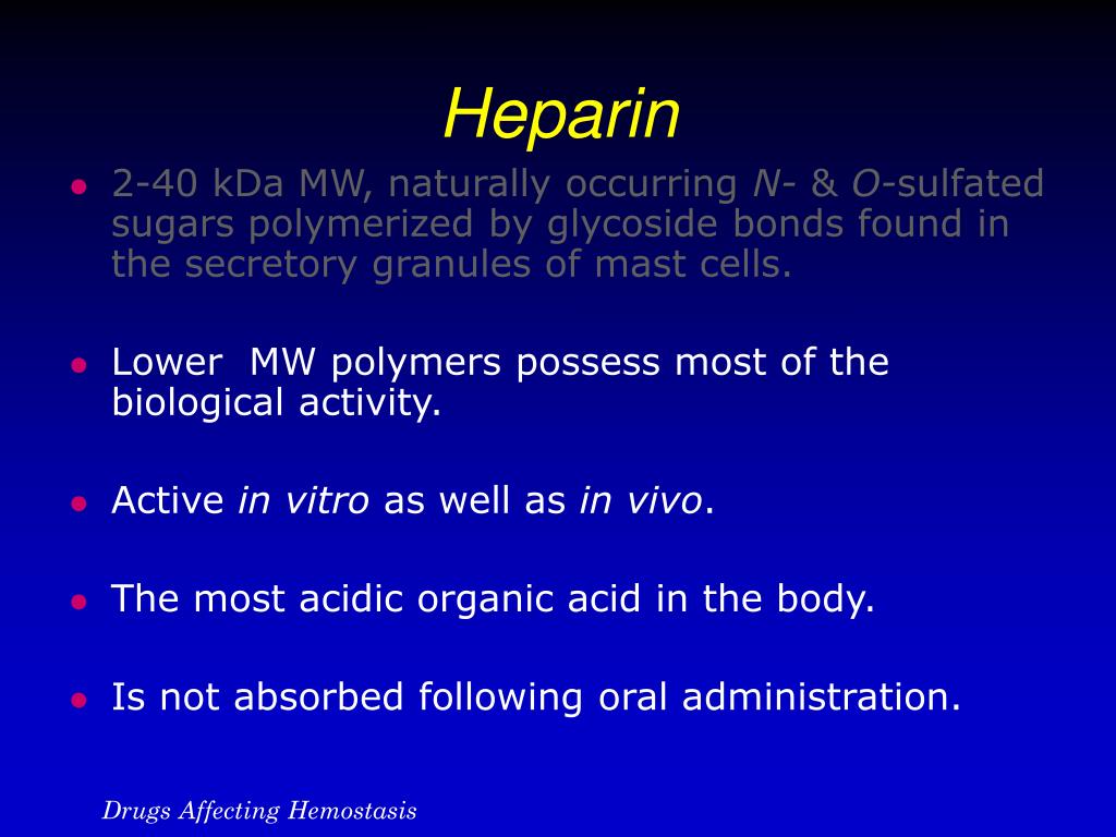 PPT Drugs that affect hemostasis PowerPoint Presentation, free