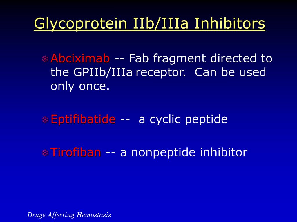PPT Drugs that affect hemostasis PowerPoint Presentation ID381909