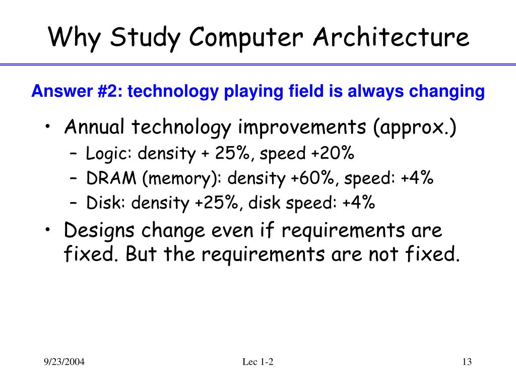 PPT CS 203A Advanced Computer Architecture PowerPoint Presentation