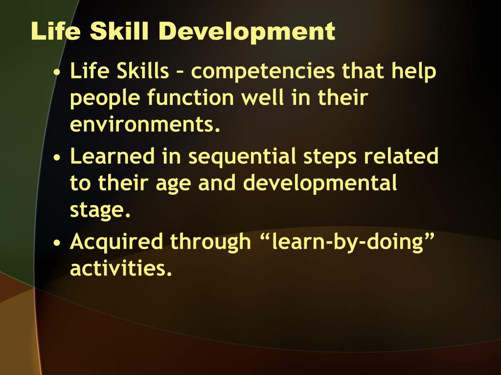 PPT Positive Youth Development & Life Skill Development PowerPoint
