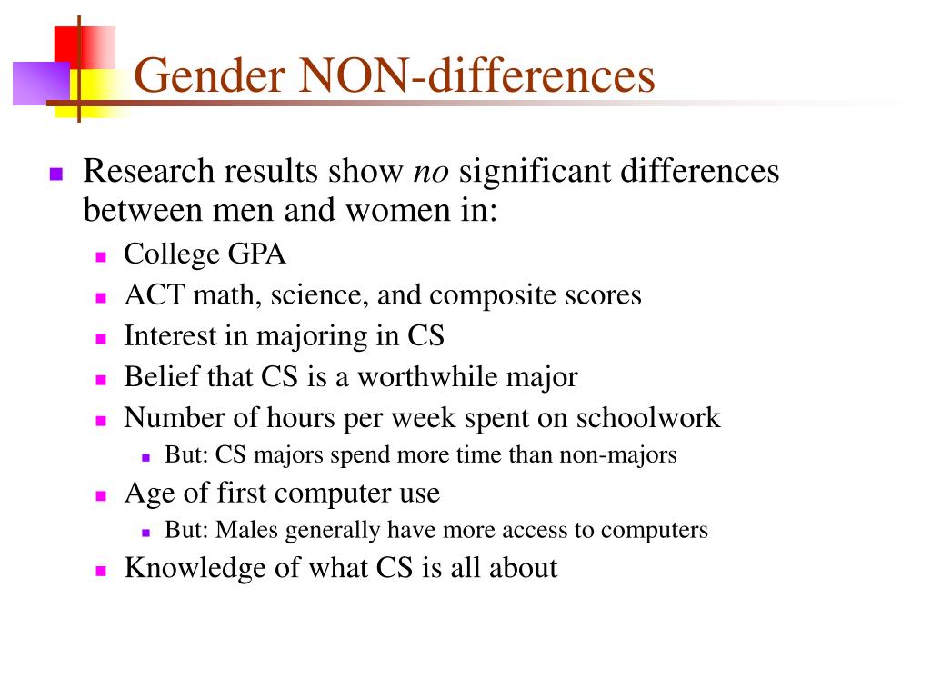 PPT Gender in Computer Science PowerPoint Presentation, free download