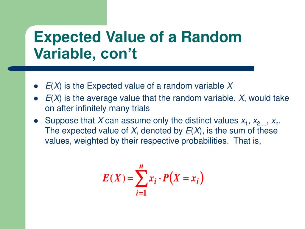 PPT Random Variables PowerPoint Presentation, free download ID385415