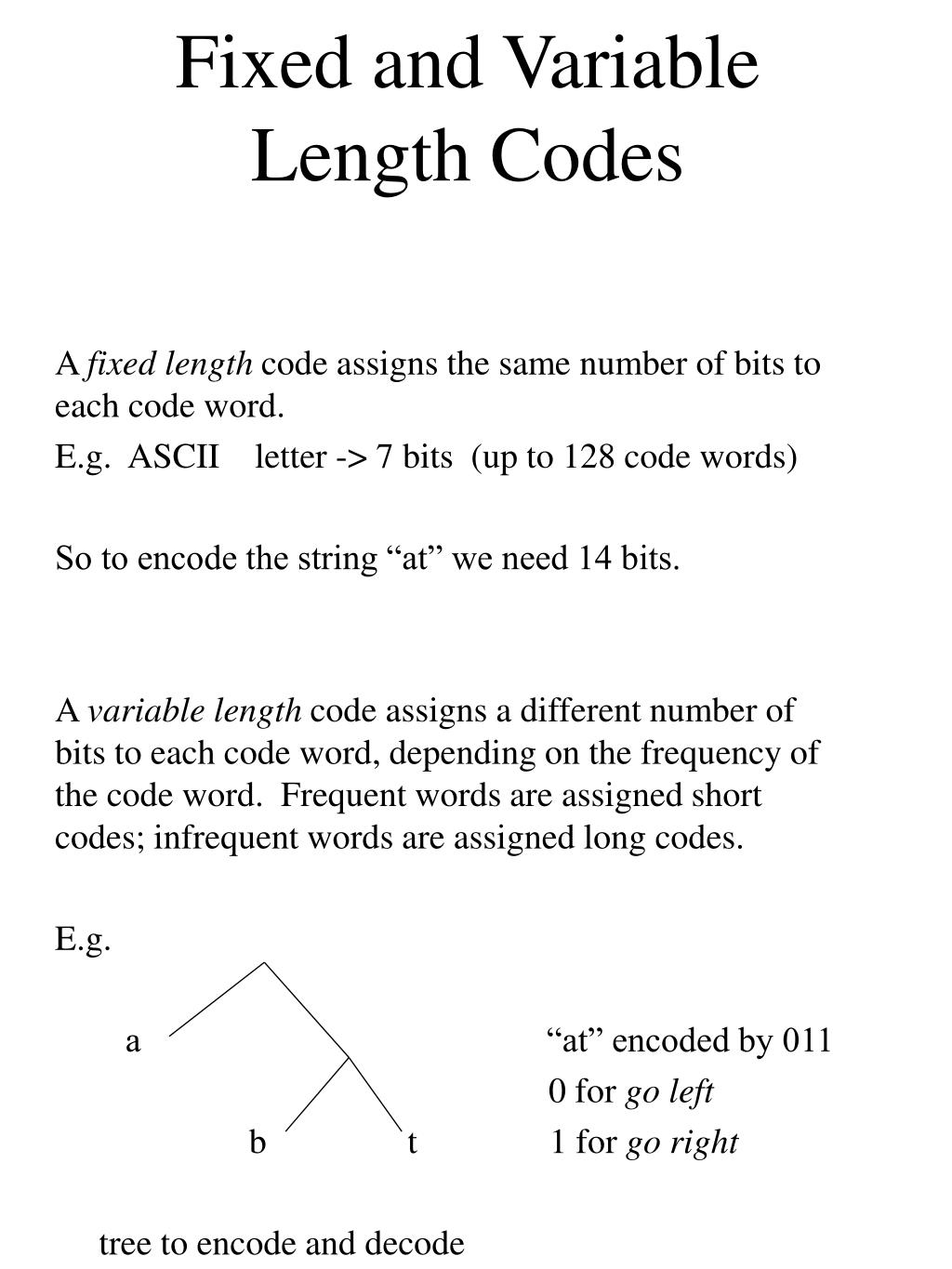 PPT Functional Programming Lecture 15 Case Study Huffman Codes