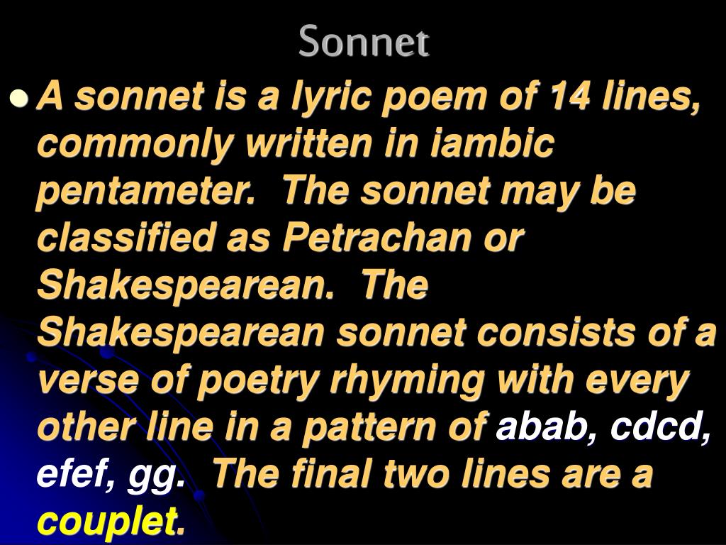 PPT Blank Verse and Iambic Pentameter PowerPoint