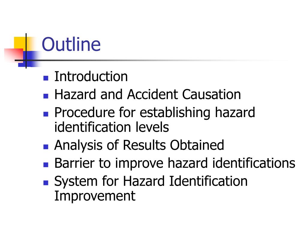 PPT Safety Hazard Identification on Construction Projects PowerPoint