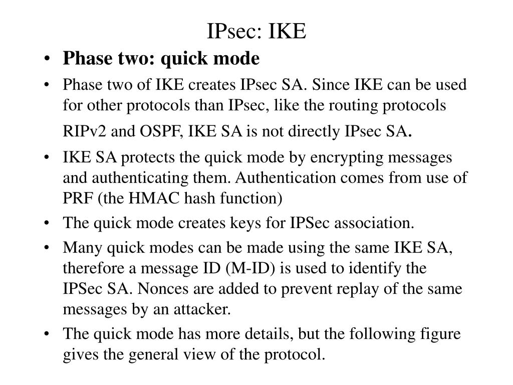 PPT - IPsec: IKE, Internet Key Exchange PowerPoint Presentation, free