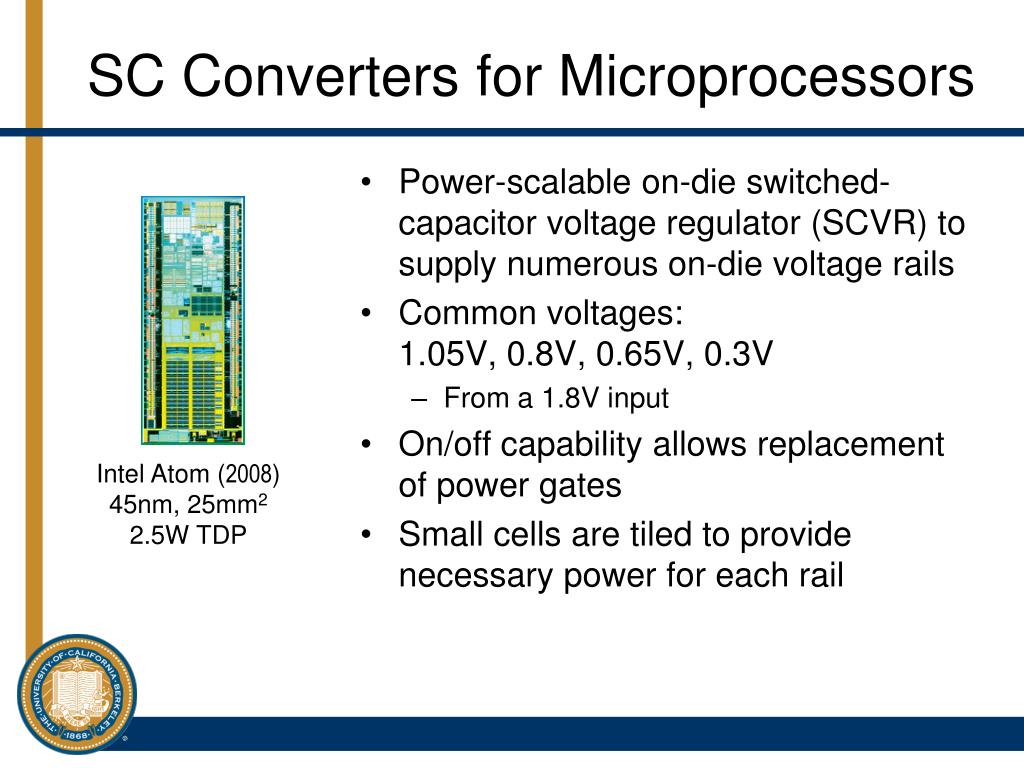 PPT SwitchedCapacitor Converters Big and Small