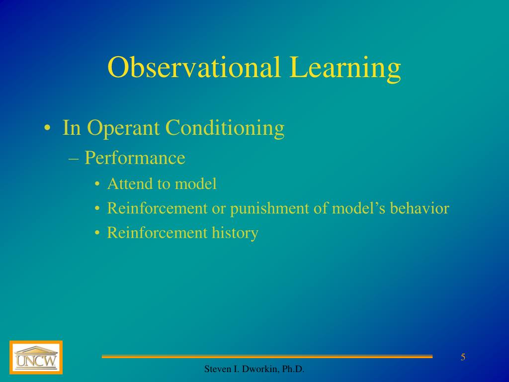 PPT Observational Learning, Language and RuleGoverned Behavior PowerPoint Presentation ID