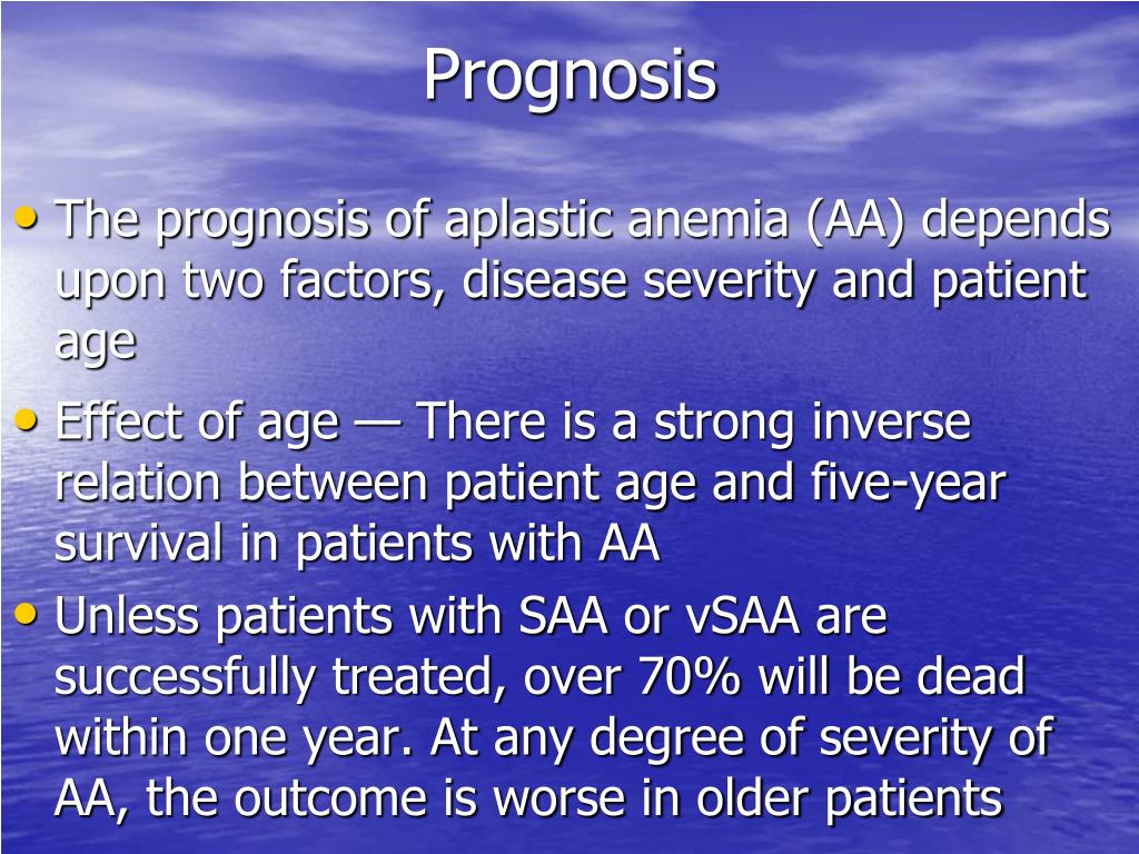 PPT Aplastic Anemia PowerPoint Presentation ID389336