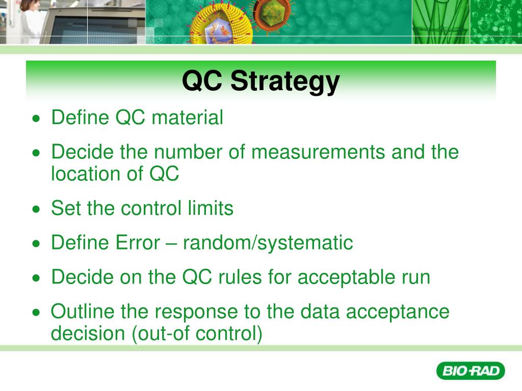 PPT Concepts in Quality Control Data Management PowerPoint