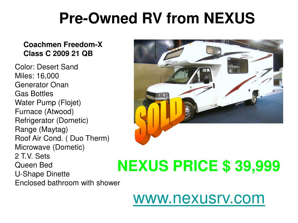 PPT NeXus RV Factory Direct Motorhomes PowerPoint Presentation, free
