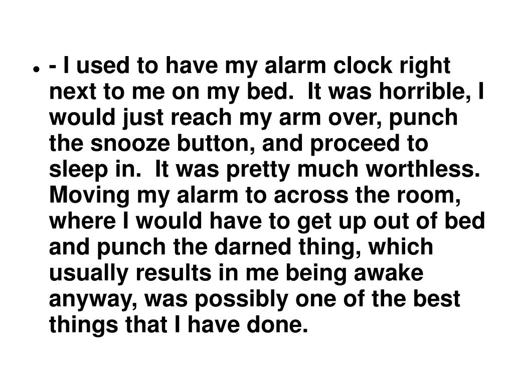 PPT Learning To Wake Up PowerPoint Presentation, free download ID