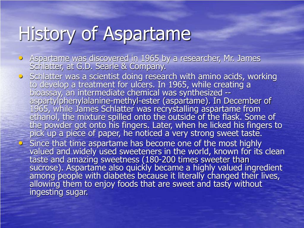 PPT Aspartame and sugar Alternatives PowerPoint Presentation, free