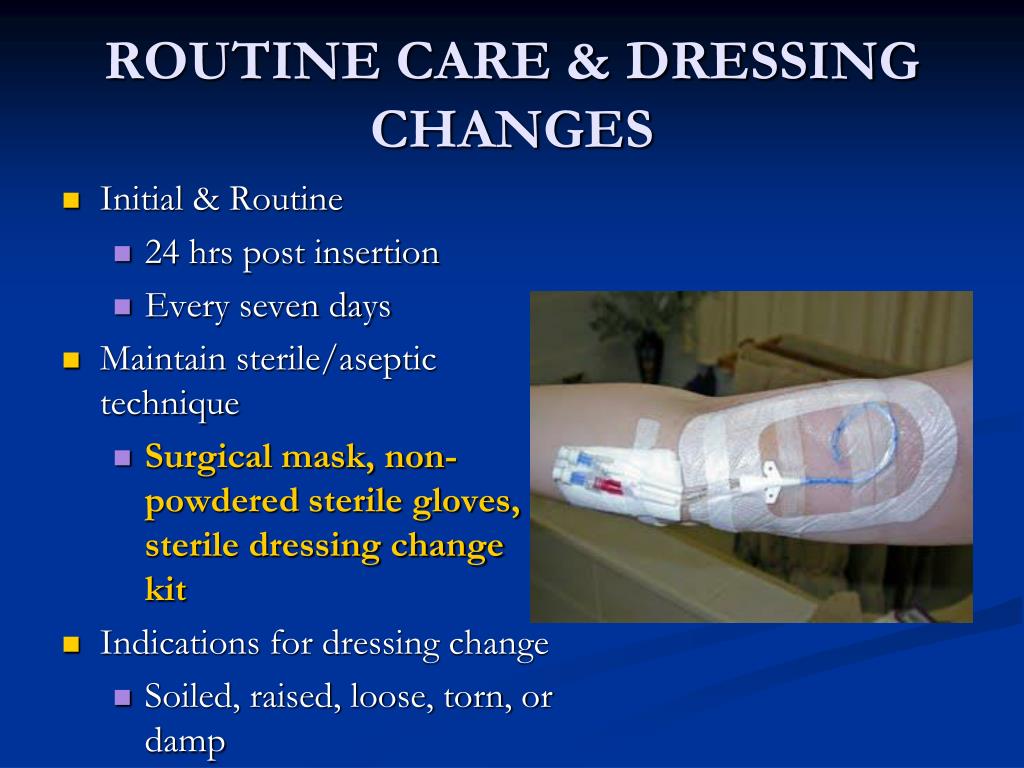 PPT A PICC LINE NEGLECTED IS A PICC LINE INFECTED