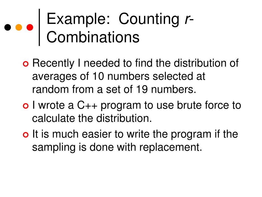PPT Counting Subsets of a Set Combinations PowerPoint Presentation