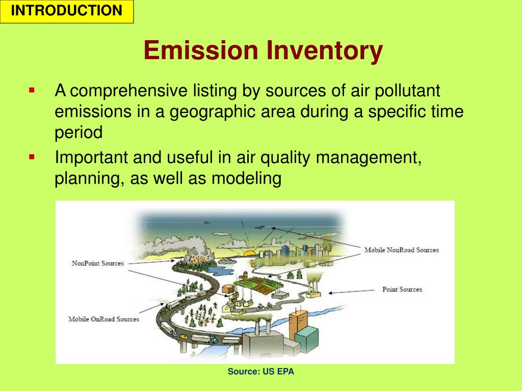 PPT A NEW EMISSION INVENTORY OF POWER PLANTS AND INDUSTRIAL