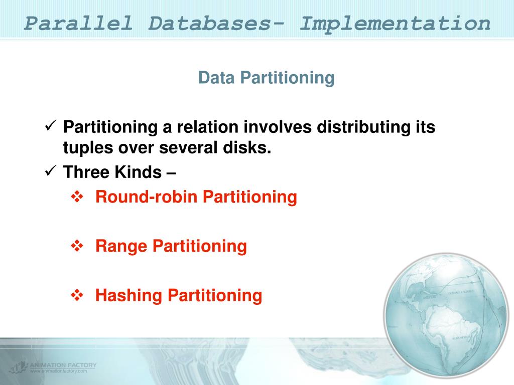 PPT Parallel Database Systems PowerPoint Presentation, free download