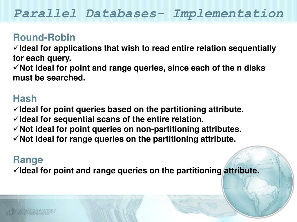 PPT Parallel Database Systems PowerPoint Presentation, free download