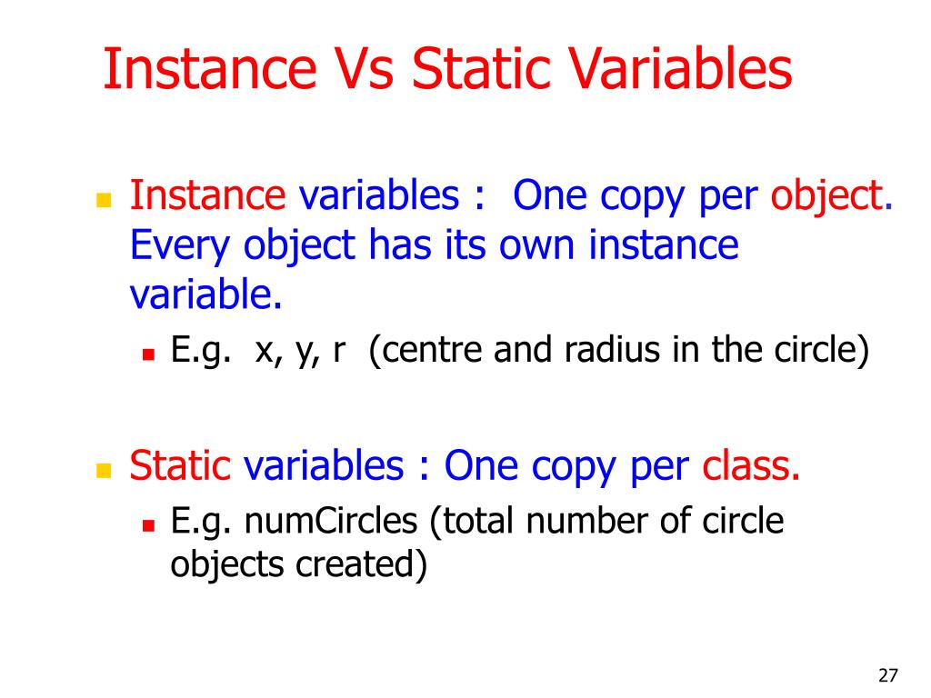 PPT Classes and Objects in Java PowerPoint Presentation, free