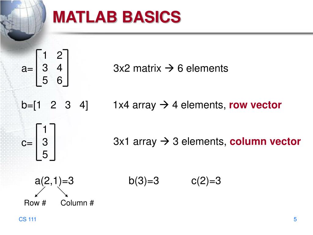 PPT MATLAB Basics PowerPoint Presentation, free download ID394583