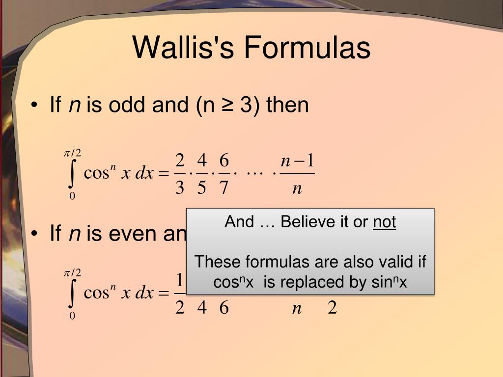 PPT Trigonometric Integrals PowerPoint Presentation, free download