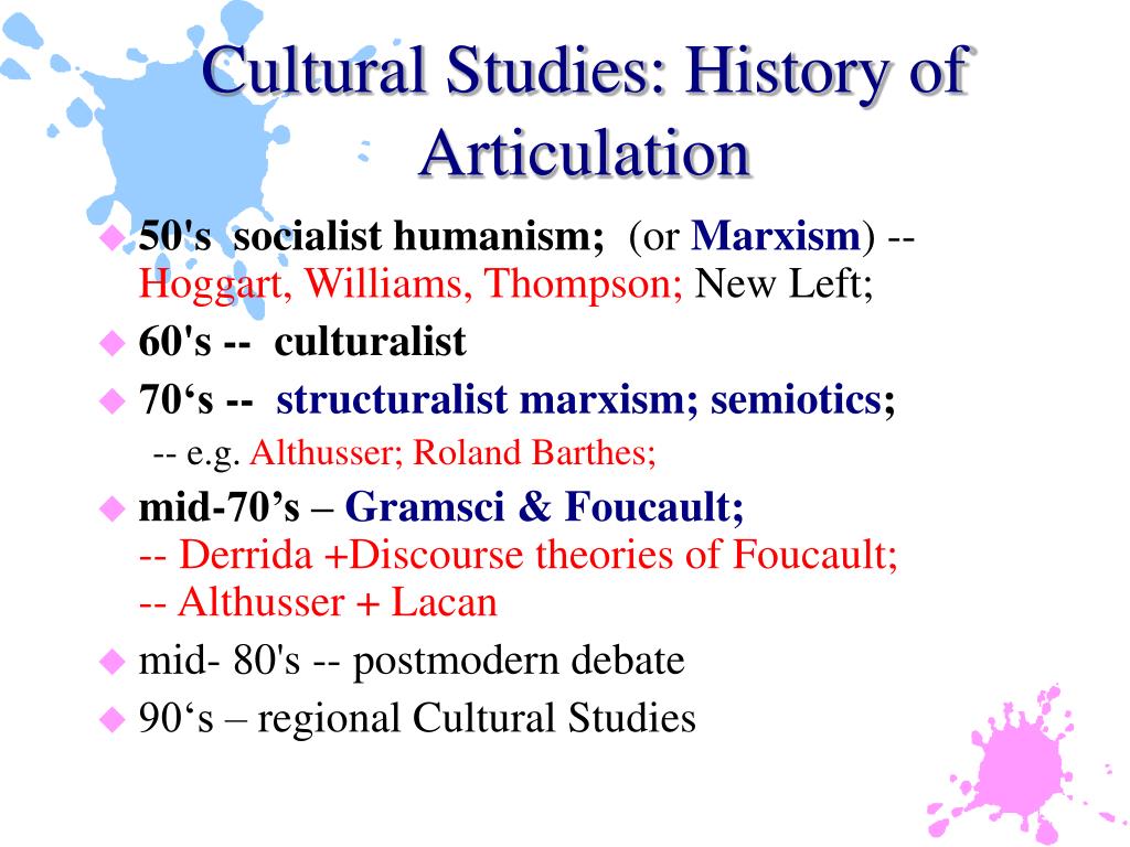 PPT Cultural Studies PowerPoint Presentation, free download ID397301