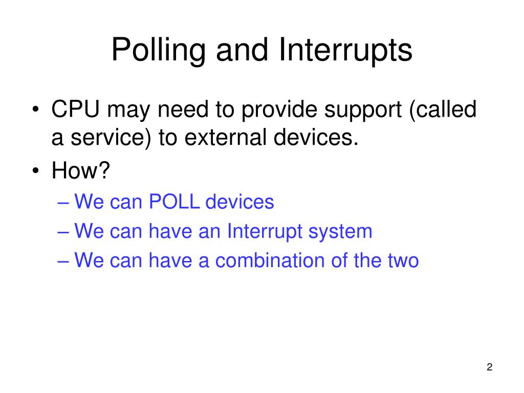 PPT 68HC11 Polling and Interrupts PowerPoint Presentation, free
