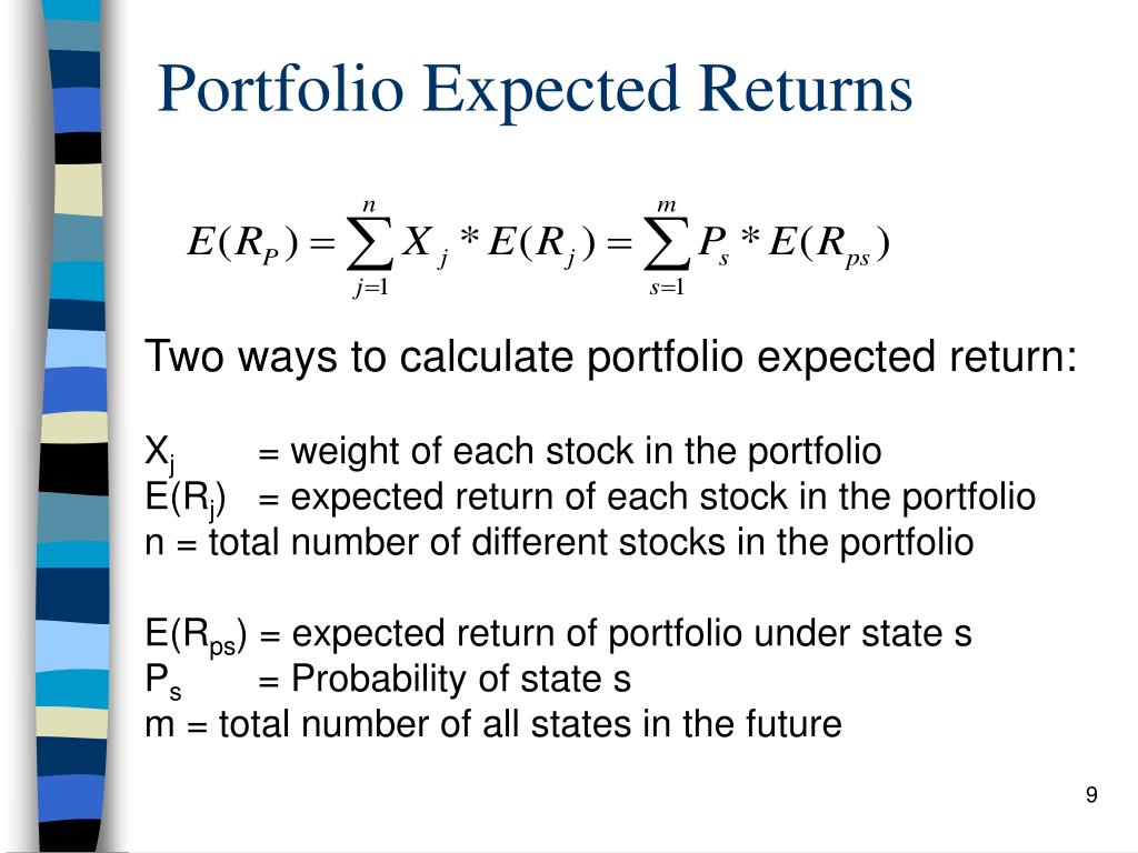 PPT Portfolio Theory Capital Market Theory Capital Asset Pricing