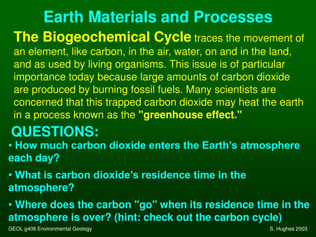 PPT Earth Materials and Processes PowerPoint Presentation, free