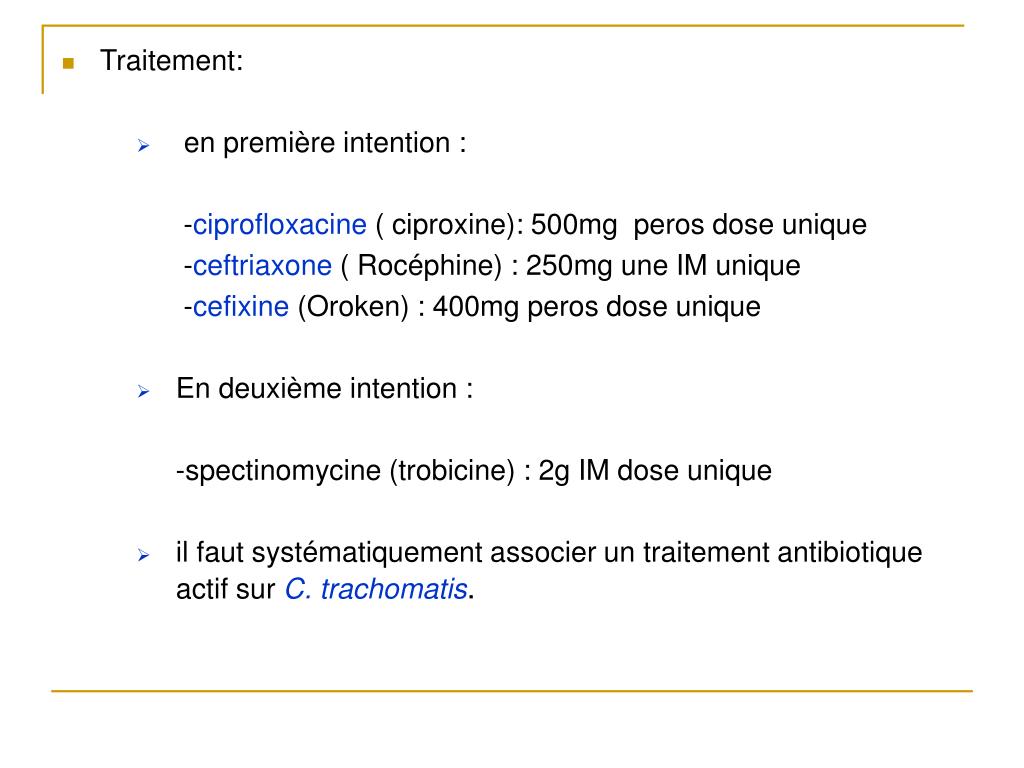PPT CAT devant un écoulement urétral PowerPoint