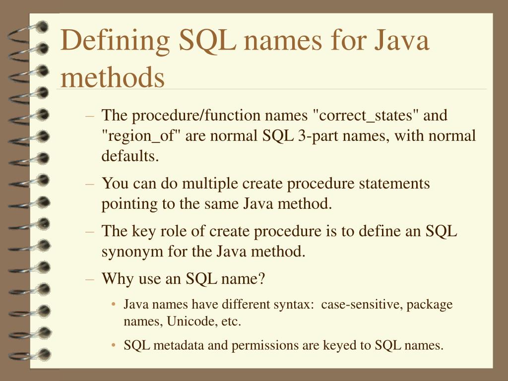 PPT SQLJ Java and Relational Databases PowerPoint Presentation, free