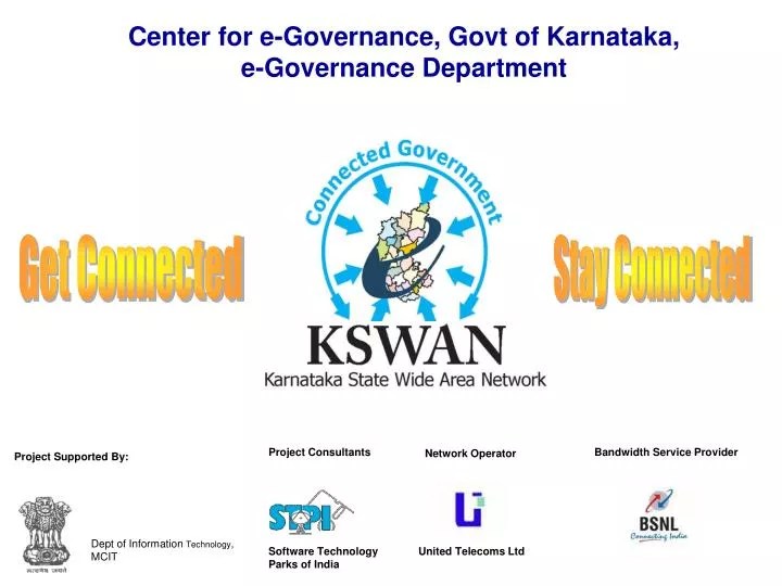 PPT Center for eGovernance, Govt of Karnataka, eGovernance