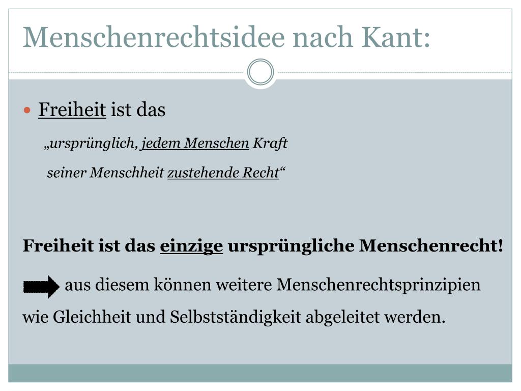 PPT Die Entwicklung der MRIdee seit der Aufklärung (philosophische