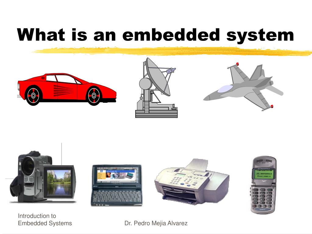 PPT Introduction to Embedded Systems PowerPoint Presentation, free