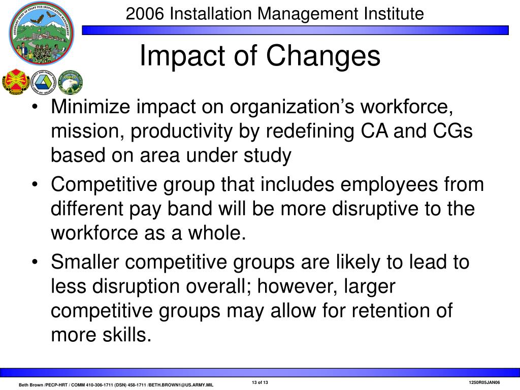 PPT Competitive Sourcing Impact of NSPS 9 January 2006 PowerPoint