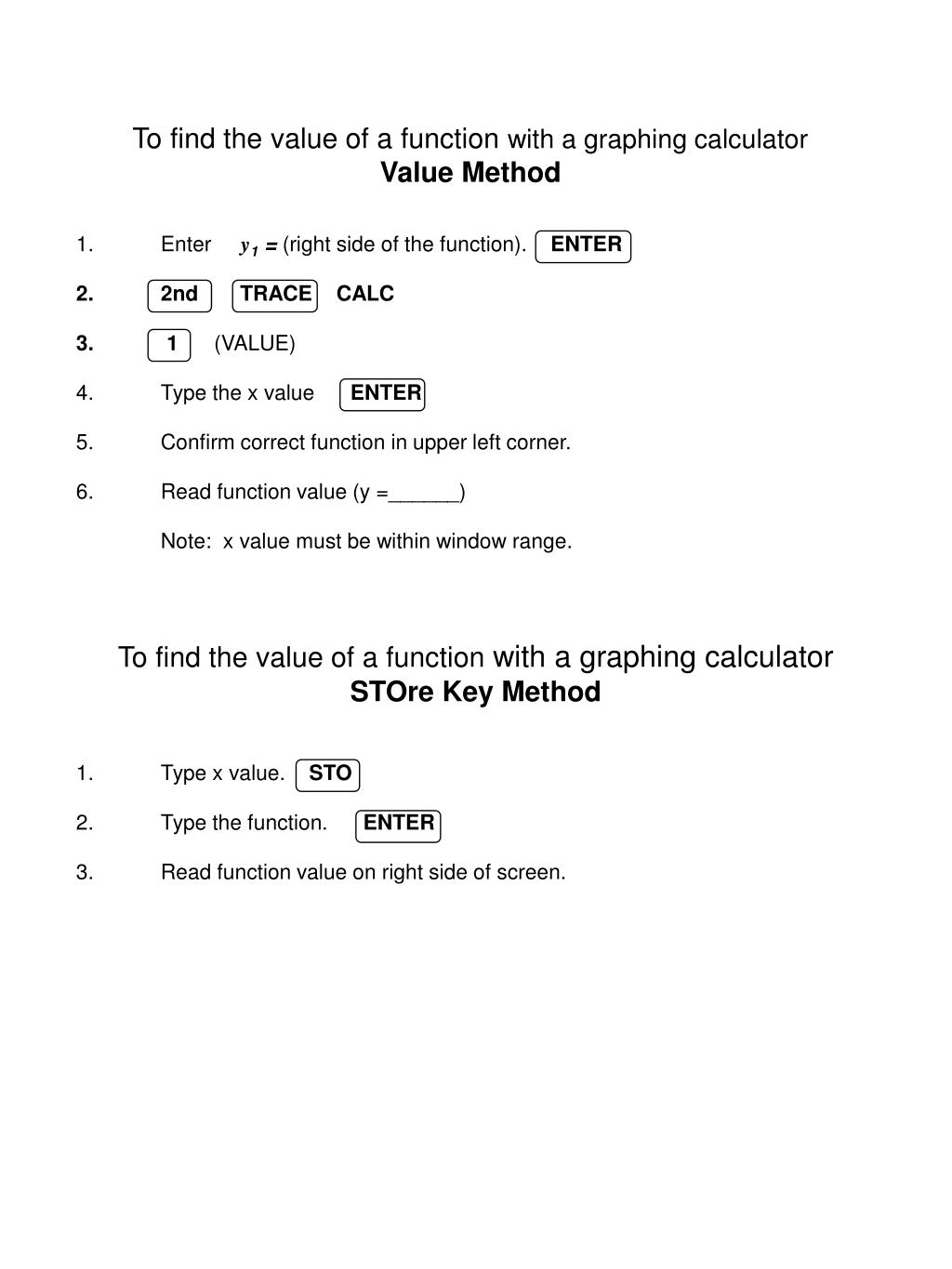 PPT To solve equations using Intersect method with a graphing