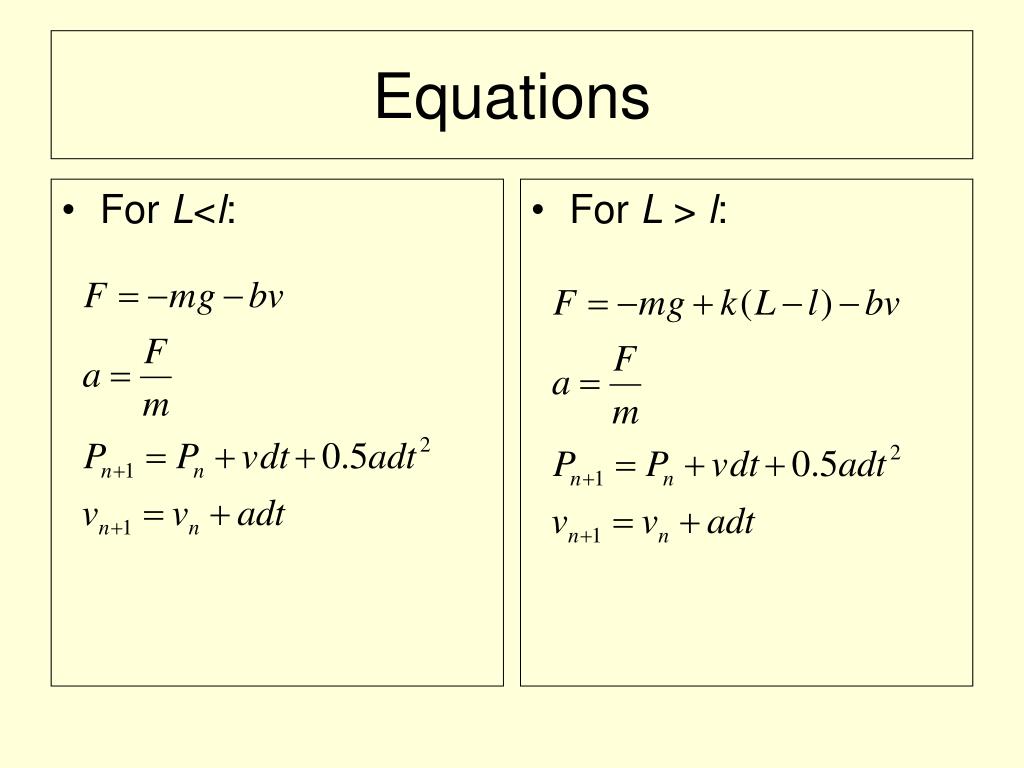 PPT An Analysis of the Physics Behind Bungee Jumping PowerPoint