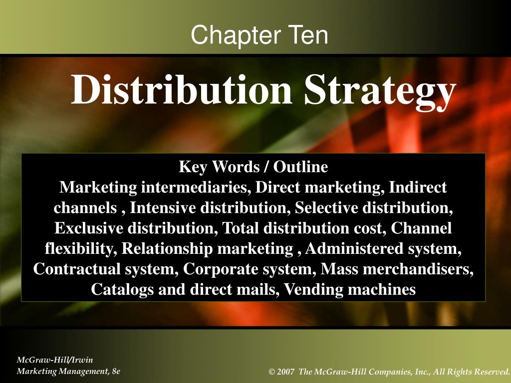 PPT Distribution Strategy PowerPoint Presentation ID407178